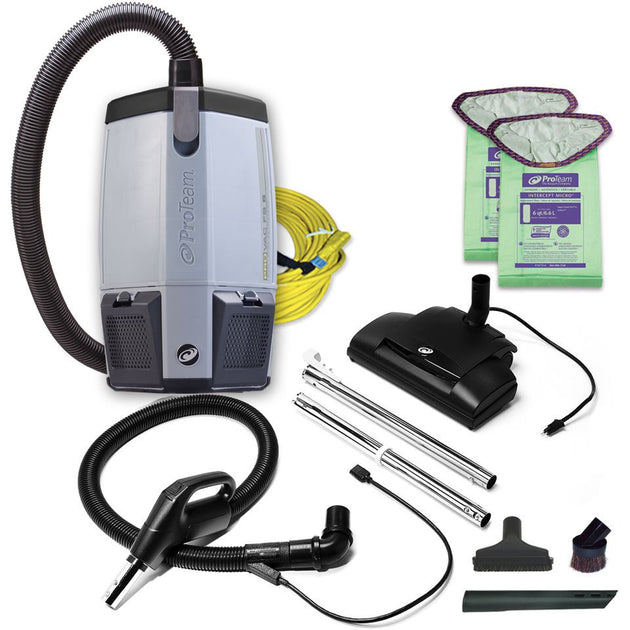 ProTeam 107461 ProVac FS 6, 6 qt. Backpack Vacuum w/ Commercial