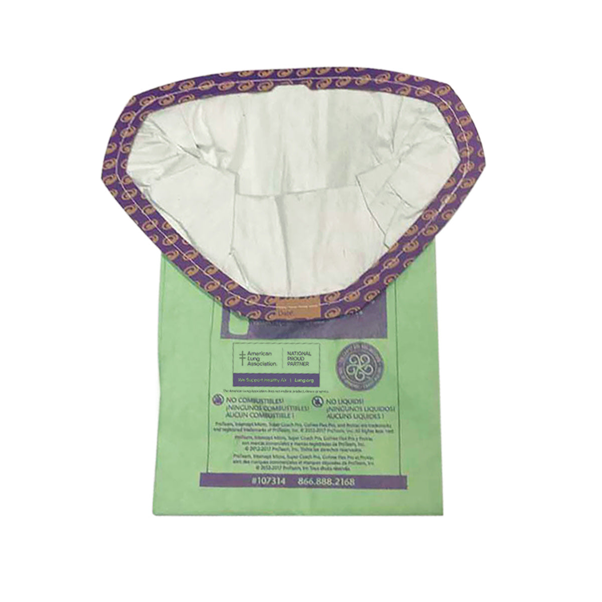 ProTeam 107314 6 qt Intercept Micro Filter Bags