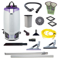 ProTeam 107691 GoFit 10, 10 qt. Backpack Vacuum w/ ProBlade Hard Surface & Carpet Tool Kit