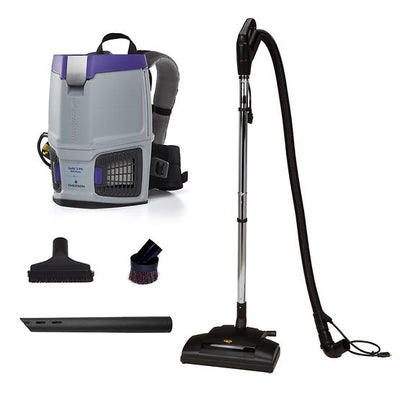 ProTeam 107770 GoFit 3 PH, 3 qt. Backpack Vacuum w/ Commercial Power Nozzle Kit