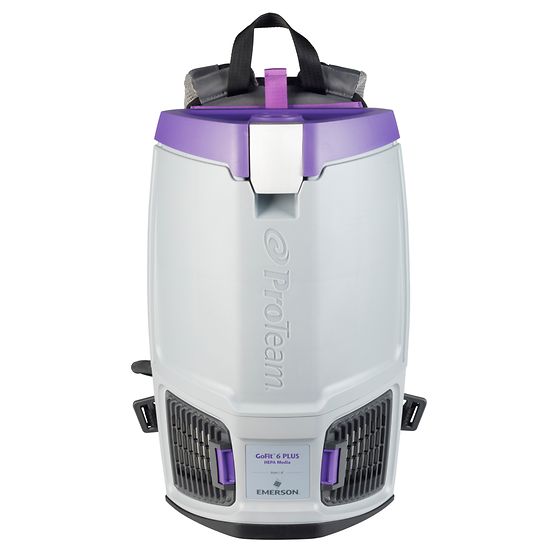 ProTeam 107706 GoFit 6 PLUS, 6 qt. Backpack Vacuum w/ Xover Multi-Surface Two-Piece Wand Tool Kit