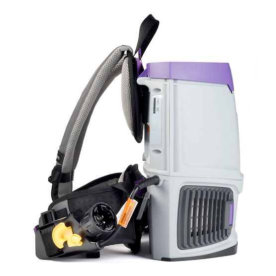 ProTeam 107716 GoFit 3,3 qt. with ProBlade Hard Surface & Carpet Tool Kit 120 Volt Commercial Backpack