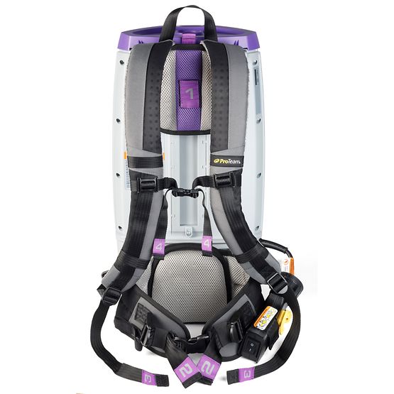 ProTeam 107691 GoFit 10, 10 qt. Backpack Vacuum w/ ProBlade Hard Surface & Carpet Tool Kit