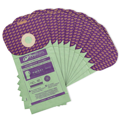 ProTeam 103227 Sierra Backpack Vacuum Bags (10PK)