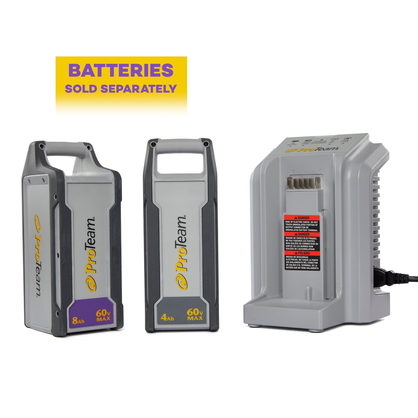 ProTeam 107685 GoFit Cordless Battery Charger with Cord