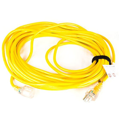 ProTeam 101678 Cable de Extensión de 50 pies Calibre 16 (Amarillo) — Compatible con Todas los Aspiradores de Mochila y de Deposito sin Bolsa de ProTeam