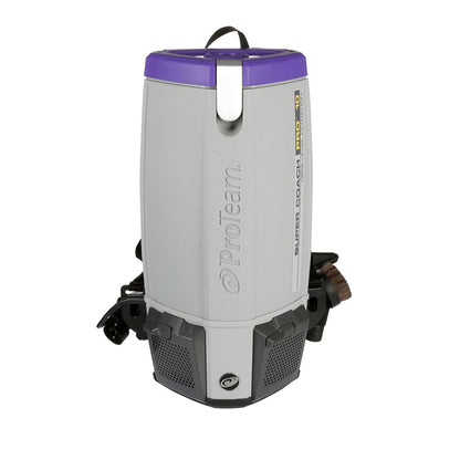 ProTeam 107536 Super Coach Pro 10 HEPA Backpack Vacuum w/ ProBlade Carpet Tool Kit (107530)