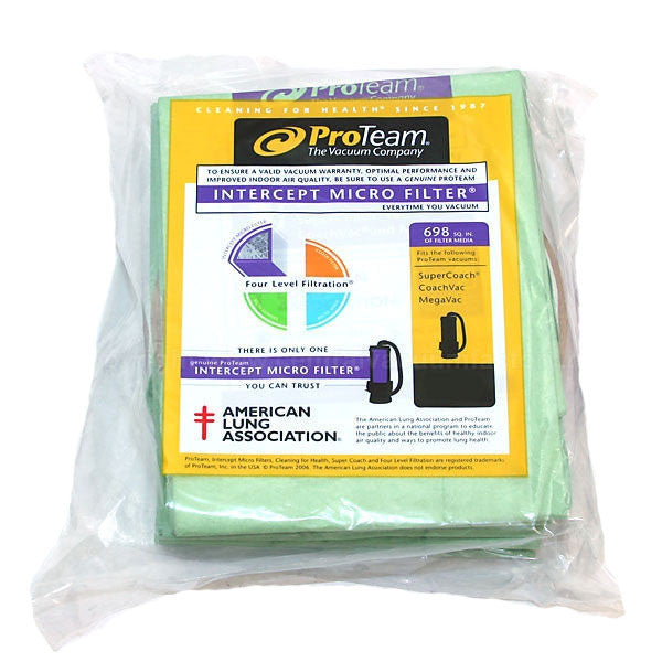ProTeam 100331 10 Quart Backpack Vacuum Bags