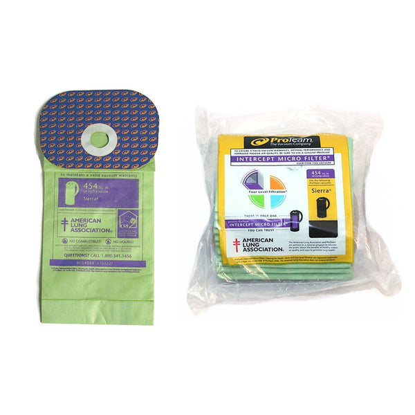 Proteam紙バッグ、Proclean 2000 Proteam紙バッグ、Proclean 2000