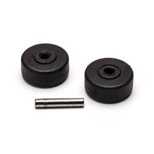 ProTeam 106983 Front Wheel Set — 2 Wheels/Axle for Commercial Power Nozzle
