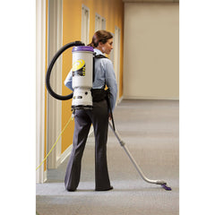 ProTeam 107109 Super CoachVac HEPA 10 qt. w/ Xover Multi-Surface 2 pc wand or telescoping wand kit