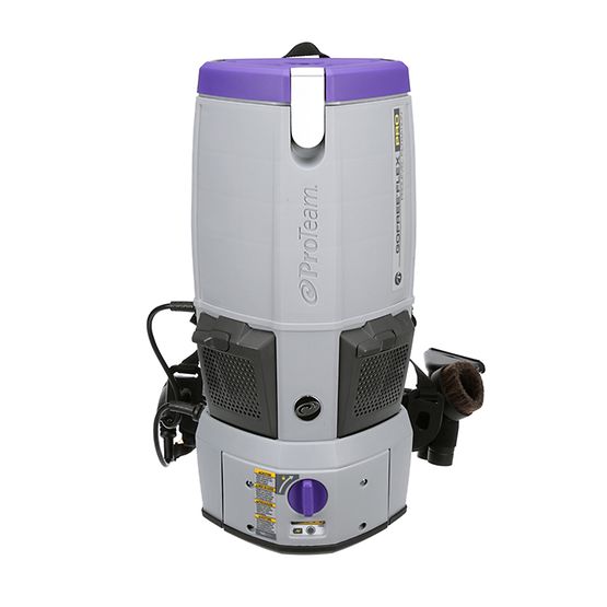ProTeam 107644 GoFree Flex Pro II, 12 AH Cordless Backpack Vacuum W/ 107100 Kit
