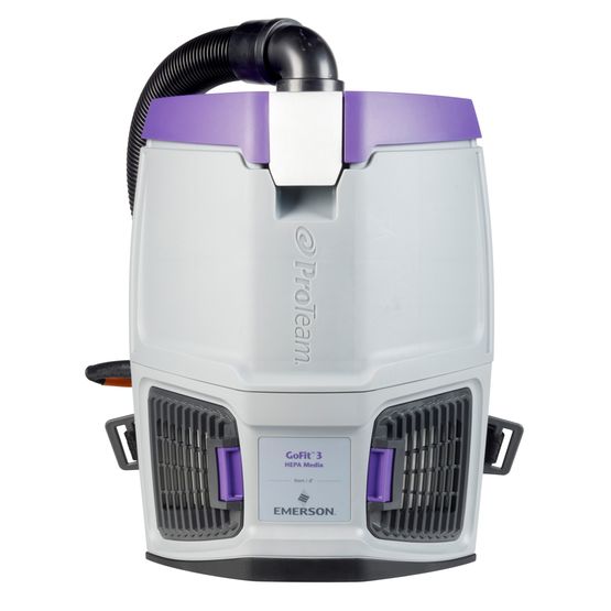 ProTeam 107713 GoFit 3, 3 qt. Backpack Vacuum w/ Xover Multi-Surface Telescoping Wand Tool Kit