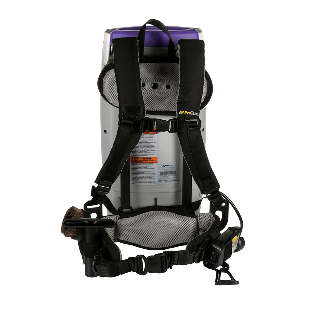 ProTeam 107536 Super Coach Pro 10 HEPA Backpack Vacuum w/ ProBlade Carpet Tool Kit (107530)